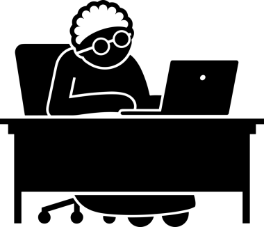 Şeffaf arkaplan ile PNG biçiminde bilgisayar logosu simgesi. Teknoloji markaları, bilişim hizmetleri, web geliştirme veya dijital ürünler için uygun minimalist siyah-beyaz tasarım. Çok yönlü markalaşma ve arayüz kullanımı için temiz ve modern sembol