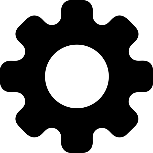 Şeffaf arkaplan ile PNG biçiminde bilgisayar logosu simgesi. Teknoloji markaları, bilişim hizmetleri, web geliştirme veya dijital ürünler için uygun minimalist siyah-beyaz tasarım. Çok yönlü markalaşma ve arayüz kullanımı için temiz ve modern sembol