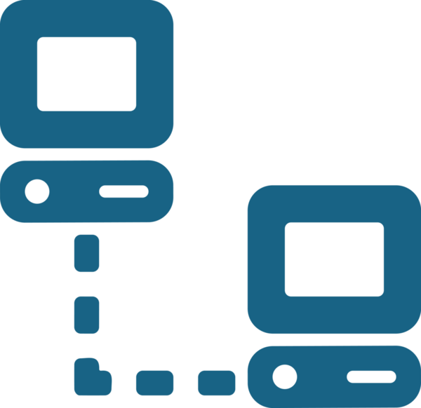 Şeffaf arkaplan ile PNG biçiminde bilgisayar logosu simgesi. Teknoloji markaları, bilişim hizmetleri, web geliştirme veya dijital ürünler için uygun minimalist siyah-beyaz tasarım. Çok yönlü markalaşma ve arayüz kullanımı için temiz ve modern sembol