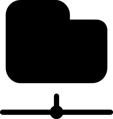 Şeffaf arkaplan ile PNG biçiminde bilgisayar logosu simgesi. Teknoloji markaları, bilişim hizmetleri, web geliştirme veya dijital ürünler için uygun minimalist siyah-beyaz tasarım. Çok yönlü markalaşma ve arayüz kullanımı için temiz ve modern sembol