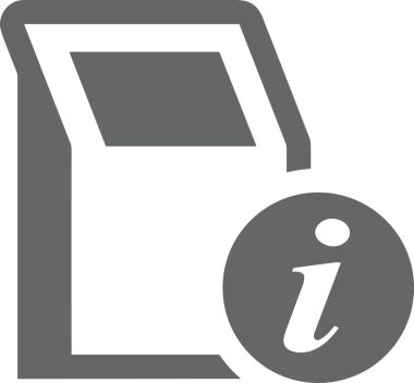 Şeffaf arkaplan ile PNG biçiminde bilgisayar logosu simgesi. Teknoloji markaları, bilişim hizmetleri, web geliştirme veya dijital ürünler için uygun minimalist siyah-beyaz tasarım. Çok yönlü markalaşma ve arayüz kullanımı için temiz ve modern sembol