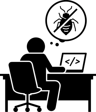 Şeffaf arkaplan ile PNG biçiminde bilgisayar logosu simgesi. Teknoloji markaları, bilişim hizmetleri, web geliştirme veya dijital ürünler için uygun minimalist siyah-beyaz tasarım. Çok yönlü markalaşma ve arayüz kullanımı için temiz ve modern sembol