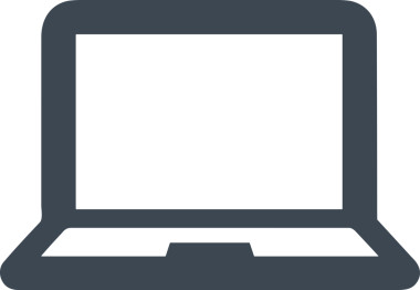 Şeffaf arkaplan ile PNG biçiminde bilgisayar logosu simgesi. Teknoloji markaları, bilişim hizmetleri, web geliştirme veya dijital ürünler için uygun minimalist siyah-beyaz tasarım. Çok yönlü markalaşma ve arayüz kullanımı için temiz ve modern sembol