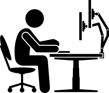 Şeffaf arkaplan ile PNG biçiminde bilgisayar logosu simgesi. Teknoloji markaları, bilişim hizmetleri, web geliştirme veya dijital ürünler için uygun minimalist siyah-beyaz tasarım. Çok yönlü markalaşma ve arayüz kullanımı için temiz ve modern sembol