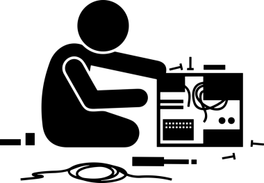 Şeffaf arkaplan ile PNG biçiminde bilgisayar logosu simgesi. Teknoloji markaları, bilişim hizmetleri, web geliştirme veya dijital ürünler için uygun minimalist siyah-beyaz tasarım. Çok yönlü markalaşma ve arayüz kullanımı için temiz ve modern sembol