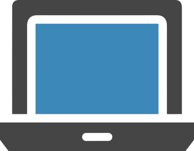Şeffaf arkaplan ile PNG biçiminde bilgisayar logosu simgesi. Teknoloji markaları, bilişim hizmetleri, web geliştirme veya dijital ürünler için uygun minimalist siyah-beyaz tasarım. Çok yönlü markalaşma ve arayüz kullanımı için temiz ve modern sembol