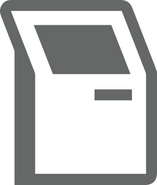 Şeffaf arkaplan ile PNG biçiminde bilgisayar logosu simgesi. Teknoloji markaları, bilişim hizmetleri, web geliştirme veya dijital ürünler için uygun minimalist siyah-beyaz tasarım. Çok yönlü markalaşma ve arayüz kullanımı için temiz ve modern sembol