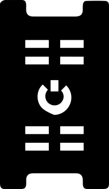 Şeffaf arkaplan ile PNG biçiminde bilgisayar logosu simgesi. Teknoloji markaları, bilişim hizmetleri, web geliştirme veya dijital ürünler için uygun minimalist siyah-beyaz tasarım. Çok yönlü markalaşma ve arayüz kullanımı için temiz ve modern sembol