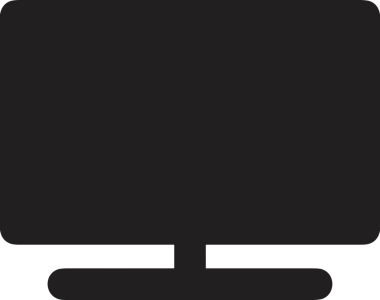 Şeffaf arkaplan ile PNG biçiminde bilgisayar logosu simgesi. Teknoloji markaları, bilişim hizmetleri, web geliştirme veya dijital ürünler için uygun minimalist siyah-beyaz tasarım. Çok yönlü markalaşma ve arayüz kullanımı için temiz ve modern sembol