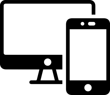 Şeffaf arkaplan ile PNG biçiminde bilgisayar logosu simgesi. Teknoloji markaları, bilişim hizmetleri, web geliştirme veya dijital ürünler için uygun minimalist siyah-beyaz tasarım. Çok yönlü markalaşma ve arayüz kullanımı için temiz ve modern sembol