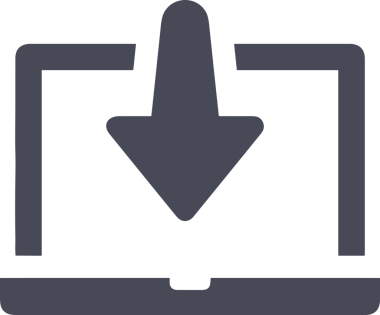 Şeffaf arkaplan ile PNG biçiminde bilgisayar logosu simgesi. Teknoloji markaları, bilişim hizmetleri, web geliştirme veya dijital ürünler için uygun minimalist siyah-beyaz tasarım. Çok yönlü markalaşma ve arayüz kullanımı için temiz ve modern sembol