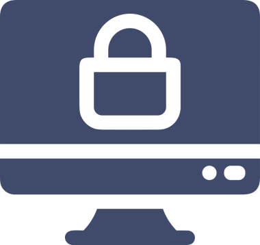 Şeffaf arkaplan ile PNG biçiminde bilgisayar logosu simgesi. Teknoloji markaları, bilişim hizmetleri, web geliştirme veya dijital ürünler için uygun minimalist siyah-beyaz tasarım. Çok yönlü markalaşma ve arayüz kullanımı için temiz ve modern sembol