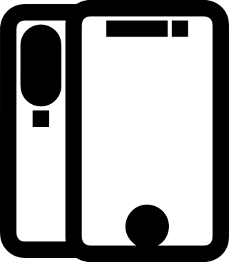 Şeffaf arkaplan ile PNG biçiminde bilgisayar logosu simgesi. Teknoloji markaları, bilişim hizmetleri, web geliştirme veya dijital ürünler için uygun minimalist siyah-beyaz tasarım. Çok yönlü markalaşma ve arayüz kullanımı için temiz ve modern sembol