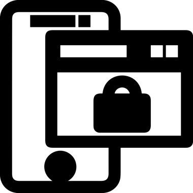 Şeffaf arkaplan ile PNG biçiminde bilgisayar logosu simgesi. Teknoloji markaları, bilişim hizmetleri, web geliştirme veya dijital ürünler için uygun minimalist siyah-beyaz tasarım. Çok yönlü markalaşma ve arayüz kullanımı için temiz ve modern sembol