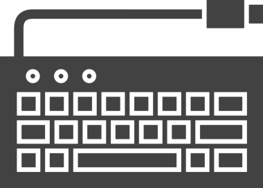 Şeffaf arkaplan ile PNG biçiminde bilgisayar logosu simgesi. Teknoloji markaları, bilişim hizmetleri, web geliştirme veya dijital ürünler için uygun minimalist siyah-beyaz tasarım. Çok yönlü markalaşma ve arayüz kullanımı için temiz ve modern sembol