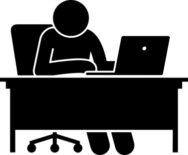 Şeffaf arkaplan ile PNG biçiminde bilgisayar logosu simgesi. Teknoloji markaları, bilişim hizmetleri, web geliştirme veya dijital ürünler için uygun minimalist siyah-beyaz tasarım. Çok yönlü markalaşma ve arayüz kullanımı için temiz ve modern sembol