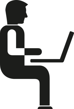 Şeffaf arkaplan ile PNG biçiminde bilgisayar logosu simgesi. Teknoloji markaları, bilişim hizmetleri, web geliştirme veya dijital ürünler için uygun minimalist siyah-beyaz tasarım. Çok yönlü markalaşma ve arayüz kullanımı için temiz ve modern sembol