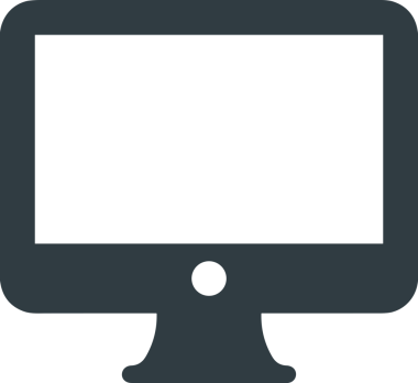 Şeffaf arkaplan ile PNG biçiminde bilgisayar logosu simgesi. Teknoloji markaları, bilişim hizmetleri, web geliştirme veya dijital ürünler için uygun minimalist siyah-beyaz tasarım. Çok yönlü markalaşma ve arayüz kullanımı için temiz ve modern sembol