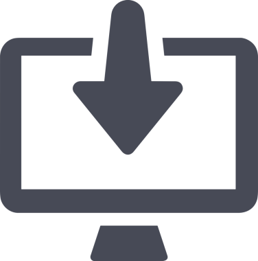 Şeffaf arkaplan ile PNG biçiminde bilgisayar logosu simgesi. Teknoloji markaları, bilişim hizmetleri, web geliştirme veya dijital ürünler için uygun minimalist siyah-beyaz tasarım. Çok yönlü markalaşma ve arayüz kullanımı için temiz ve modern sembol