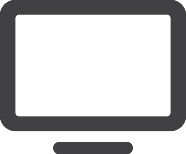 Şeffaf arkaplan ile PNG biçiminde bilgisayar logosu simgesi. Teknoloji markaları, bilişim hizmetleri, web geliştirme veya dijital ürünler için uygun minimalist siyah-beyaz tasarım. Çok yönlü markalaşma ve arayüz kullanımı için temiz ve modern sembol