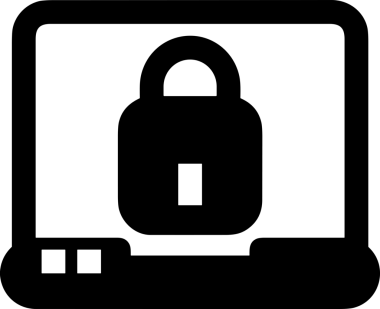 Şeffaf arkaplan ile PNG biçiminde bilgisayar logosu simgesi. Teknoloji markaları, bilişim hizmetleri, web geliştirme veya dijital ürünler için uygun minimalist siyah-beyaz tasarım. Çok yönlü markalaşma ve arayüz kullanımı için temiz ve modern sembol