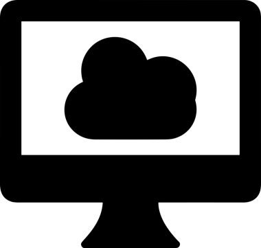 Şeffaf arkaplan ile PNG biçiminde bilgisayar logosu simgesi. Teknoloji markaları, bilişim hizmetleri, web geliştirme veya dijital ürünler için uygun minimalist siyah-beyaz tasarım. Çok yönlü markalaşma ve arayüz kullanımı için temiz ve modern sembol