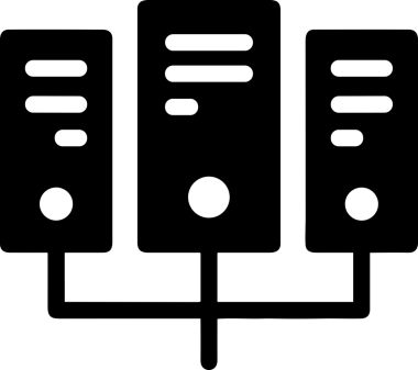 Şeffaf arkaplan ile PNG biçiminde bilgisayar logosu simgesi. Teknoloji markaları, bilişim hizmetleri, web geliştirme veya dijital ürünler için uygun minimalist siyah-beyaz tasarım. Çok yönlü markalaşma ve arayüz kullanımı için temiz ve modern sembol