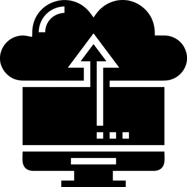 Şeffaf arkaplan ile PNG biçiminde bilgisayar logosu simgesi. Teknoloji markaları, bilişim hizmetleri, web geliştirme veya dijital ürünler için uygun minimalist siyah-beyaz tasarım. Çok yönlü markalaşma ve arayüz kullanımı için temiz ve modern sembol