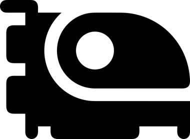 Şeffaf arkaplan ile PNG biçiminde bilgisayar logosu simgesi. Teknoloji markaları, bilişim hizmetleri, web geliştirme veya dijital ürünler için uygun minimalist siyah-beyaz tasarım. Çok yönlü markalaşma ve arayüz kullanımı için temiz ve modern sembol