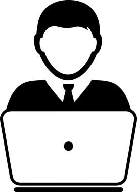 Şeffaf arkaplan ile PNG biçiminde bilgisayar logosu simgesi. Teknoloji markaları, bilişim hizmetleri, web geliştirme veya dijital ürünler için uygun minimalist siyah-beyaz tasarım. Çok yönlü markalaşma ve arayüz kullanımı için temiz ve modern sembol