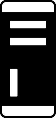 Şeffaf arkaplan ile PNG biçiminde bilgisayar logosu simgesi. Teknoloji markaları, bilişim hizmetleri, web geliştirme veya dijital ürünler için uygun minimalist siyah-beyaz tasarım. Çok yönlü markalaşma ve arayüz kullanımı için temiz ve modern sembol