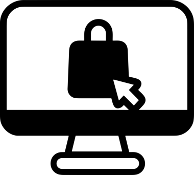 Şeffaf arkaplan ile PNG biçiminde bilgisayar logosu simgesi. Teknoloji markaları, bilişim hizmetleri, web geliştirme veya dijital ürünler için uygun minimalist siyah-beyaz tasarım. Çok yönlü markalaşma ve arayüz kullanımı için temiz ve modern sembol