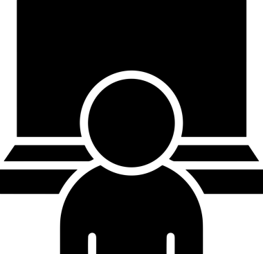 Şeffaf arkaplan ile PNG biçiminde bilgisayar logosu simgesi. Teknoloji markaları, bilişim hizmetleri, web geliştirme veya dijital ürünler için uygun minimalist siyah-beyaz tasarım. Çok yönlü markalaşma ve arayüz kullanımı için temiz ve modern sembol