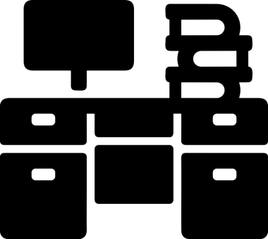 Şeffaf arkaplan ile PNG biçiminde bilgisayar logosu simgesi. Teknoloji markaları, bilişim hizmetleri, web geliştirme veya dijital ürünler için uygun minimalist siyah-beyaz tasarım. Çok yönlü markalaşma ve arayüz kullanımı için temiz ve modern sembol