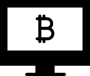 Şeffaf arkaplan ile PNG biçiminde bilgisayar logosu simgesi. Teknoloji markaları, bilişim hizmetleri, web geliştirme veya dijital ürünler için uygun minimalist siyah-beyaz tasarım. Çok yönlü markalaşma ve arayüz kullanımı için temiz ve modern sembol