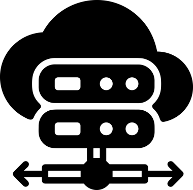 Şeffaf arkaplan ile PNG biçiminde bilgisayar logosu simgesi. Teknoloji markaları, bilişim hizmetleri, web geliştirme veya dijital ürünler için uygun minimalist siyah-beyaz tasarım. Çok yönlü markalaşma ve arayüz kullanımı için temiz ve modern sembol