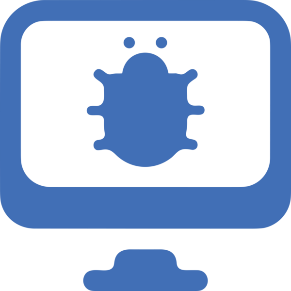 Şeffaf arkaplan ile PNG biçiminde bilgisayar logosu simgesi. Teknoloji markaları, bilişim hizmetleri, web geliştirme veya dijital ürünler için uygun minimalist siyah-beyaz tasarım. Çok yönlü markalaşma ve arayüz kullanımı için temiz ve modern sembol