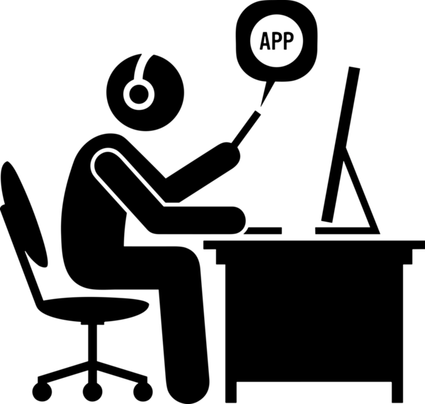 Şeffaf arkaplan ile PNG biçiminde bilgisayar logosu simgesi. Teknoloji markaları, bilişim hizmetleri, web geliştirme veya dijital ürünler için uygun minimalist siyah-beyaz tasarım. Çok yönlü markalaşma ve arayüz kullanımı için temiz ve modern sembol