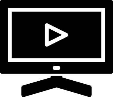 Şeffaf arkaplan ile PNG biçiminde bilgisayar logosu simgesi. Teknoloji markaları, bilişim hizmetleri, web geliştirme veya dijital ürünler için uygun minimalist siyah-beyaz tasarım. Çok yönlü markalaşma ve arayüz kullanımı için temiz ve modern sembol