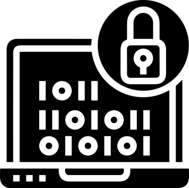 Şeffaf arkaplan ile PNG biçiminde bilgisayar logosu simgesi. Teknoloji markaları, bilişim hizmetleri, web geliştirme veya dijital ürünler için uygun minimalist siyah-beyaz tasarım. Çok yönlü markalaşma ve arayüz kullanımı için temiz ve modern sembol