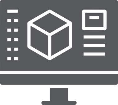 Şeffaf arkaplan ile PNG biçiminde bilgisayar logosu simgesi. Teknoloji markaları, bilişim hizmetleri, web geliştirme veya dijital ürünler için uygun minimalist siyah-beyaz tasarım. Çok yönlü markalaşma ve arayüz kullanımı için temiz ve modern sembol