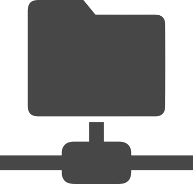 Şeffaf arkaplan ile PNG biçiminde bilgisayar logosu simgesi. Teknoloji markaları, bilişim hizmetleri, web geliştirme veya dijital ürünler için uygun minimalist siyah-beyaz tasarım. Çok yönlü markalaşma ve arayüz kullanımı için temiz ve modern sembol