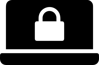 Şeffaf arkaplan ile PNG biçiminde bilgisayar logosu simgesi. Teknoloji markaları, bilişim hizmetleri, web geliştirme veya dijital ürünler için uygun minimalist siyah-beyaz tasarım. Çok yönlü markalaşma ve arayüz kullanımı için temiz ve modern sembol