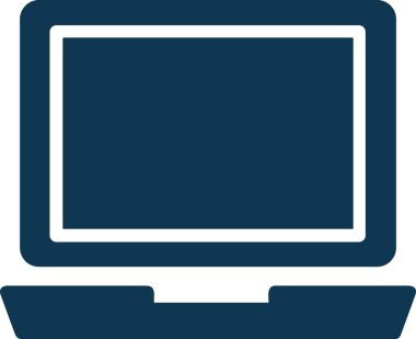 Şeffaf arkaplan ile PNG biçiminde bilgisayar logosu simgesi. Teknoloji markaları, bilişim hizmetleri, web geliştirme veya dijital ürünler için uygun minimalist siyah-beyaz tasarım. Çok yönlü markalaşma ve arayüz kullanımı için temiz ve modern sembol