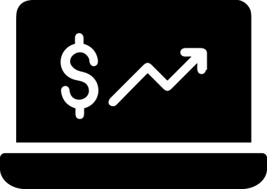 Şeffaf arkaplan ile PNG biçiminde bilgisayar logosu simgesi. Teknoloji markaları, bilişim hizmetleri, web geliştirme veya dijital ürünler için uygun minimalist siyah-beyaz tasarım. Çok yönlü markalaşma ve arayüz kullanımı için temiz ve modern sembol