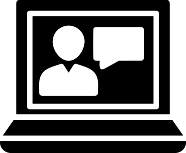 Şeffaf arkaplan ile PNG biçiminde bilgisayar logosu simgesi. Teknoloji markaları, bilişim hizmetleri, web geliştirme veya dijital ürünler için uygun minimalist siyah-beyaz tasarım. Çok yönlü markalaşma ve arayüz kullanımı için temiz ve modern sembol