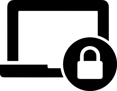 Şeffaf arkaplan ile PNG biçiminde bilgisayar logosu simgesi. Teknoloji markaları, bilişim hizmetleri, web geliştirme veya dijital ürünler için uygun minimalist siyah-beyaz tasarım. Çok yönlü markalaşma ve arayüz kullanımı için temiz ve modern sembol