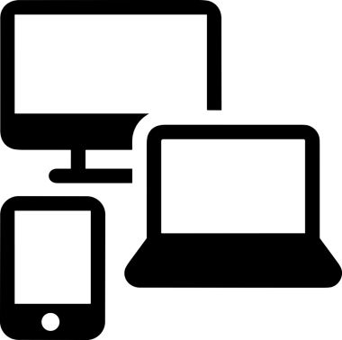 Şeffaf arkaplan ile PNG biçiminde bilgisayar logosu simgesi. Teknoloji markaları, bilişim hizmetleri, web geliştirme veya dijital ürünler için uygun minimalist siyah-beyaz tasarım. Çok yönlü markalaşma ve arayüz kullanımı için temiz ve modern sembol