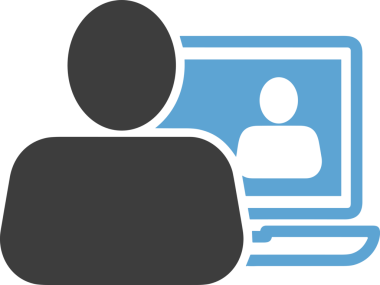 Şeffaf arkaplan ile PNG biçiminde bilgisayar logosu simgesi. Teknoloji markaları, bilişim hizmetleri, web geliştirme veya dijital ürünler için uygun minimalist siyah-beyaz tasarım. Çok yönlü markalaşma ve arayüz kullanımı için temiz ve modern sembol