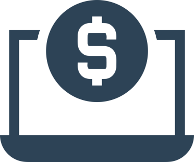 Şeffaf arkaplan ile PNG biçiminde bilgisayar logosu simgesi. Teknoloji markaları, bilişim hizmetleri, web geliştirme veya dijital ürünler için uygun minimalist siyah-beyaz tasarım. Çok yönlü markalaşma ve arayüz kullanımı için temiz ve modern sembol